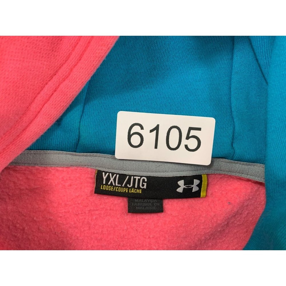 Under Armour Storm Loose Fit Hoodie Sweatshirt (Girl's XL) Pink - Picture 12 of 12